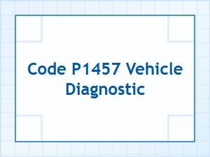 Code P1457 Vehicle Diagnostic Meaning